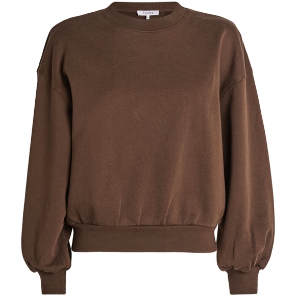 Frame balloon sleeve sweatshirt S New - Picture 8 of 16